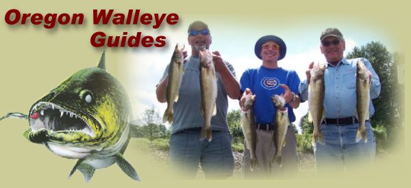 Oregon Walleye Fishing Guides Portland Columbia River